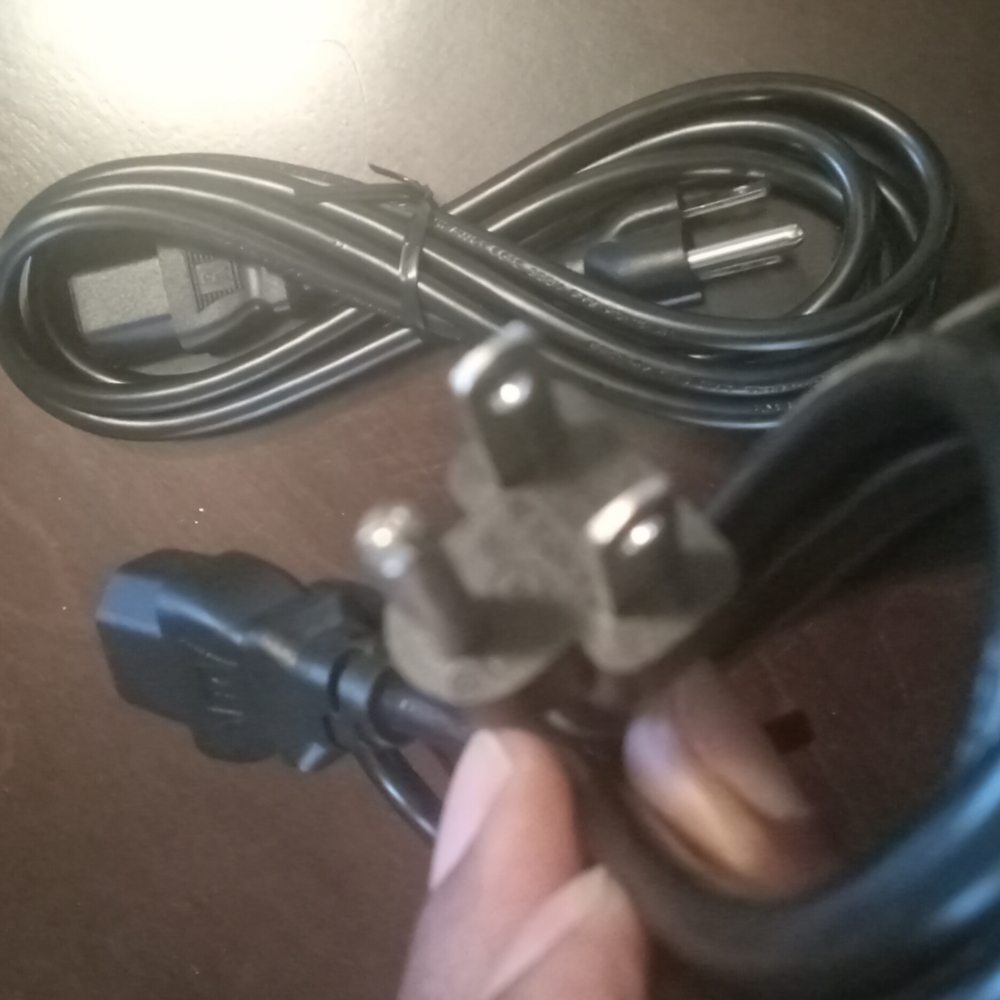 Brand New 6FT IEC Power Cord for Computer Power Brick